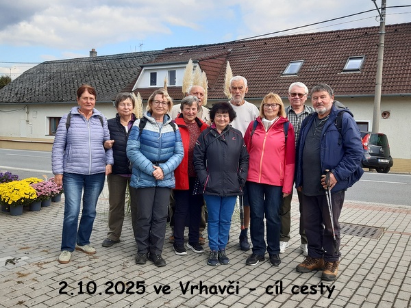 Ve Vrhavči - cíl cesty